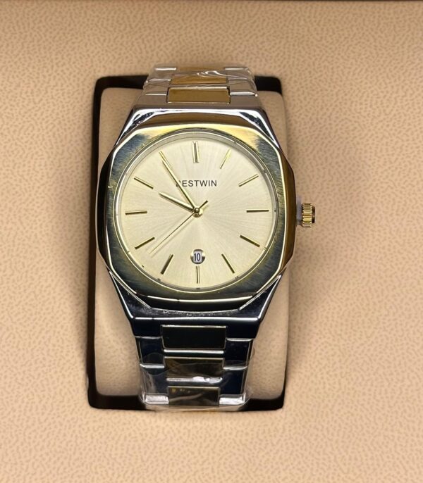 Bestwin watch with Golden Dial